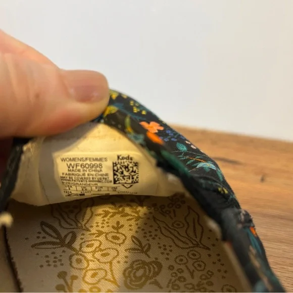 Keds Women's Rifle Paper Slip-On Sneakers 9 - Picture 6 of 7